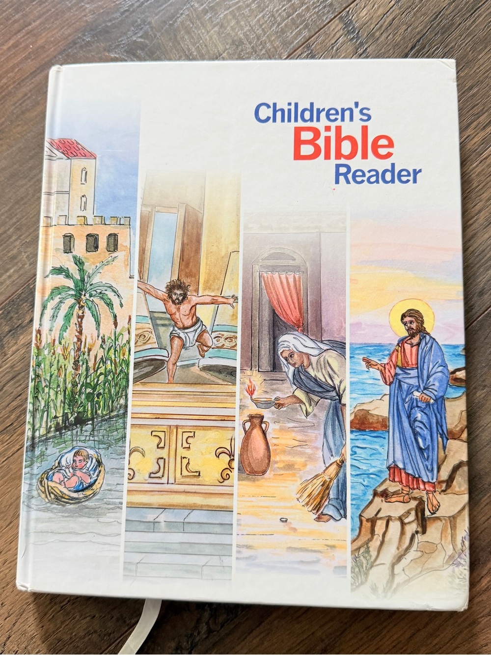 Children's Bible Reader Hardcover Book Illustrated Bible Stories for Kids